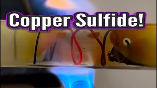 Copper vs Sulfur in RamZland⚗️ 2CuS→Cu2S STEM SynthesisReaction Chemistry RamZland [upl. by Hutchings]