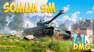 Somua SM  8 Kills 71K DMG  Drum and bass  World Of Tanks [upl. by Evelinn309]