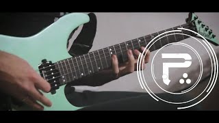 PERIPHERY  MILE ZERO SOLO by WES HAUCH  GUITAR COVER Jackson Virtuoso [upl. by Durrej998]