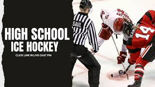 Irondale vs Blaine  2024 High School Boys Ice Hockey Live Stream [upl. by Isacco768]