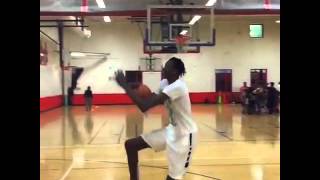 Manute Bols Son Bol Bol Attempts a Windmill Dunk From the FT Line [upl. by Natsuj]