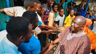 What a Crowd Massive Crowd Welcome Bawumia At Ho Market [upl. by Mozart]