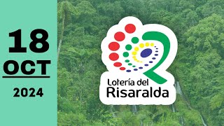 Resultado Lotería de Risaralda del 18 de octubre de 2024 [upl. by Nata]