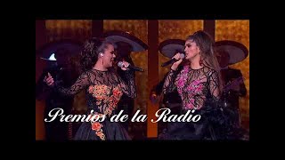 Ana Bárbara y Edith Márquez quotPar de Reinasquot Premios de la Radio 2017 [upl. by Renrag]