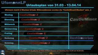 UfomannLP  Uploadplan vom 313 bis 1342014 1415 Kalenderwoche [upl. by Laehctim]