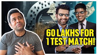 60 Lakhs for 1 Test Wow 🤩  Cricket Chaupaal  Aakash Chopra [upl. by Elokkin]