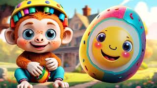 Humpty Dumpty Sat on a Wall  Popular Baby Songs amp Animal Nursery Rhymes for Kids [upl. by Ynabla415]