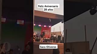 Saco Oliveros Siempre primeros ANIVERSARIO 2️⃣8️⃣ [upl. by Alphard]