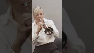 English trumpet virtuoso Alison Balsom plays Haydns groundbreaking Trumpet Concerto Shorts [upl. by Earised958]