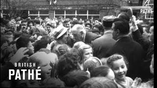 Pres De Gaulle Visits French Lycee 1960 [upl. by Georglana]