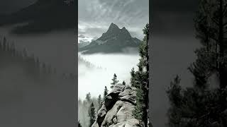 Timelapse of Clouds Rolling through the Mountains [upl. by Asilem]