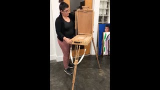 Shelf Life Art Presents How to Set Up a French Easel [upl. by Martynne]