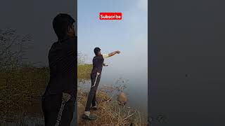 Hand Line Fishing at Pawana Dam carps carpfishing fishingtechniques fish fishingvideo shorts [upl. by Annayar]