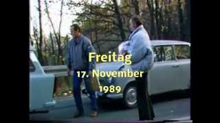 Die Grenze im Südharz ist offen  17 November 1989 [upl. by Hildegarde]