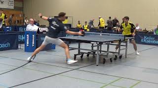 Danzer 2 Deutscher M u19 2022 vs Schmid Swiss Seemiller gr 20240915 TV Hilpoltstein vs TTC Fortu [upl. by Hilaria606]