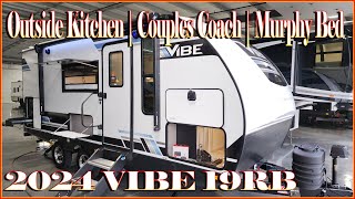 2024 VIBE 19RB Travel Trailer by Forestriver RV at Couchs RV Nation  RV review tour [upl. by Orling]