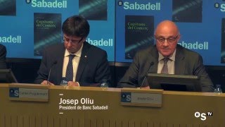 Presentación del libro Capitans del Comerç en la Torre Banco Sabadell  BANCO SABADELL [upl. by Nilrev]