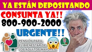 🤑🤑YA ESTAN DEPOSITANDO CONSULTA TU SALDO AHORA MISMO PENSIÓN BIENESTAR DE LOS ADULTOS MAYORES🤑🤑 [upl. by Uranie]