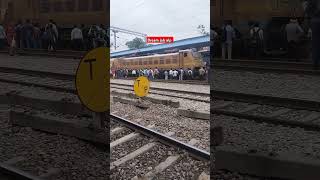 indianrailways railway wap7 train railwayplatform travel railwaystation train [upl. by Rosalinda]