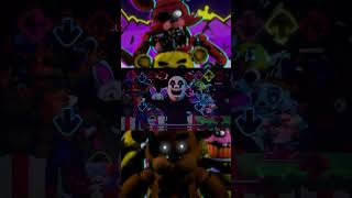 FNF All Stars but its VS FNaF MIX  fnf mod Lyrics fnf [upl. by Sirc]