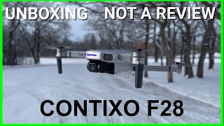 Nice Little Budget Camera Drone—Contixo F28 [upl. by Ellecrad]