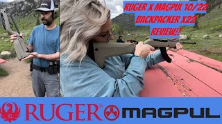 The Best 1022 Takedown Ruger X Magpul Backpacker Review New 1022 Takedown Happy 4th of July [upl. by Suirauqed]