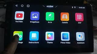 Maps setting in Android Car stereo How to set default navigation in Android Car player [upl. by Schnell]