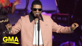 How Usher is preparing for Super Bowl halftime show [upl. by Mccowyn329]