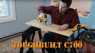 Toughbuilt C700 SawhorseJobsite Table [upl. by Eyde381]