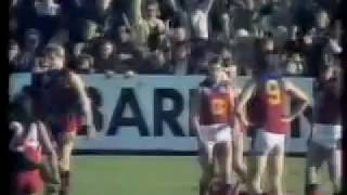 Simon Madden mark against Fitzroy 1982 [upl. by Aihsenor]