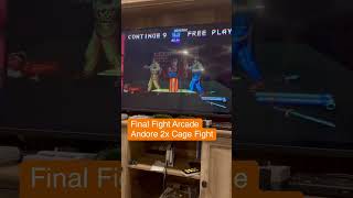 Final Fight Arcade Andore Cage Fight retrogaming nintendoswitch finalfight [upl. by Eno]