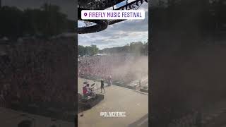 Oliver Tree  Life Goes On Live  Firefly Music Festival Again Shorts [upl. by Nelad]