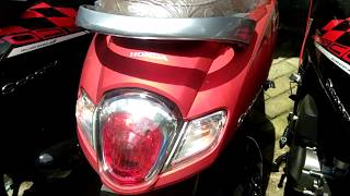 Full Detail View Honda Scoopy 2018 Red Matte [upl. by Sigrid]