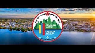 Day 2  2024 Canadian Masters Weightlifting Championship [upl. by Orfield]