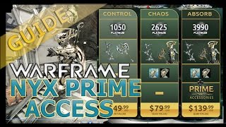 Warframe Nyx Prime Access [upl. by Wight607]