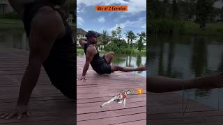 Best Full body exercise  Side KickThrough to PushUp shorts workout [upl. by Rramed576]