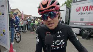 Thomas Pidcock  Interview at the start  Stage 3  Tour de Suisse 2024 [upl. by Ehrman]