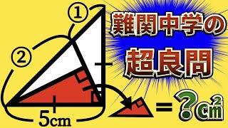 【稀に見る超良問】すがふじが感動した三角形の問題【面白い図形問題】 [upl. by Gilead]