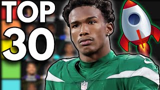 Top 30 Dynasty Wide Receiver Rankings amp Tiers 🤯  2024 Dynasty Fantasy Football [upl. by Suoinuj]