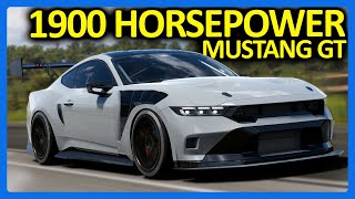 Forza Horizon 5  1900 Horsepower Custom Mustang GTD FH5 Ford Mustang GT [upl. by Faythe9]