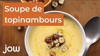 Recette de la Soupe de topinambours [upl. by Ayanet199]