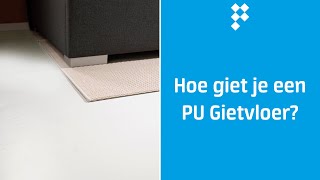 Hoe giet je een PU Gietvloer  Polyestershoppennl [upl. by Serdna]