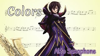 Code Geass Opening – COLORS Alto Saxophone [upl. by Fried]