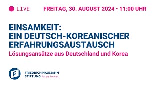 Einsamkeit Ein DeutschKoreanischer Erfahrungsaustausch [upl. by Ume]