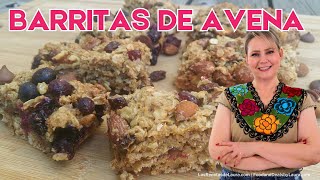 Barritas de Avena Caseras 3 Deliciosas Opciones Fáciles y Saludables [upl. by Artek]