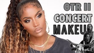 GRWM MY FAVORITE CONCERT MAKEUP EVER  OTR2 [upl. by Enaitsirk445]