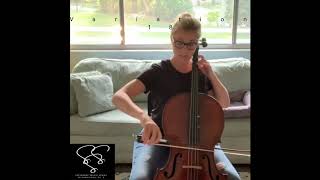 Improve Cello Bowing Technique Sevcik Op 3 40 Variations  Variation 18 [upl. by Gnehp955]