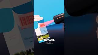 Barcode Scanner working ⚙️  3D Animation shortsfeed 3danimation [upl. by Nivrac755]