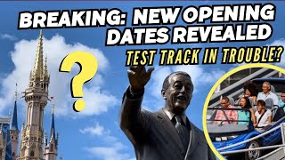 Im Worried About Test Track  Whats Disney World Opening in Spring 2025  Dinosaur Closing [upl. by Auginahs]