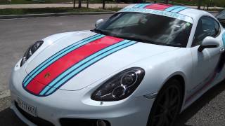 Porsche Cayman S 981  7th PFF Annual Meeting 2014  Motorworld Böblingen [upl. by Morgun403]